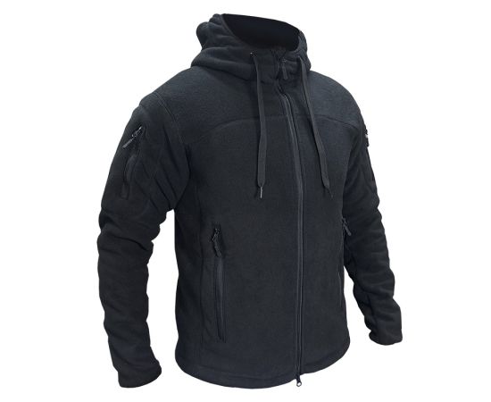 Мужская черная флисовая кофта с капюшоном Viking Black, Размер: 56-58 (XL), фото 9 Мужская черная флисовая кофта с капюшоном Viking Black, Размер: 56-58 (XL), фото 9