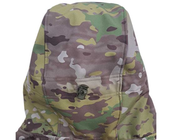 Демисезонная мужская куртка для охоты Soft Shell Spartan Util Cam, Размер: 64-66 (XXXL), фото 13 Демисезонная мужская куртка для охоты Soft Shell Spartan Util Cam, Размер: 64-66 (XXXL), фото 13