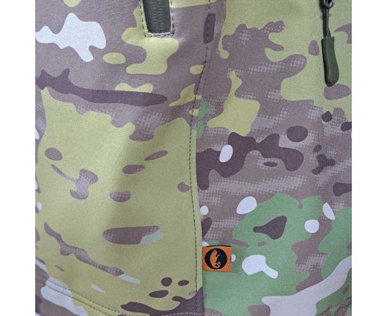 Демисезонная мужская куртка для охоты Soft Shell Spartan Util Cam, Розмір: 44-46 (S), зображення 8