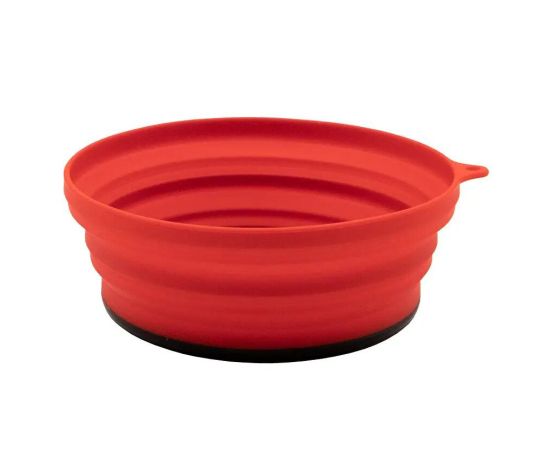 Тарілка Tramp силіконова з пластиковим дном 550 мл terracota