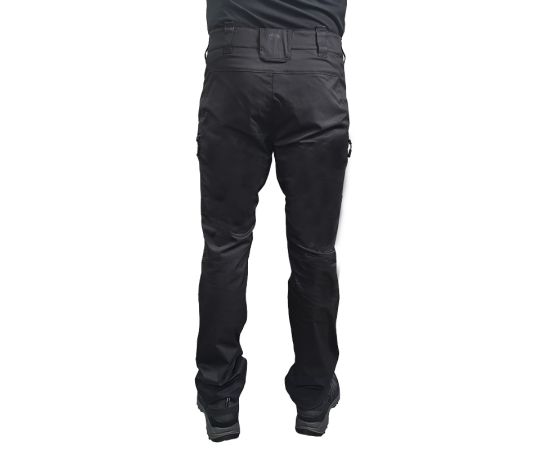 Летние тактические брюки мужские черные Alpha Summer Flex, Размер брюк / рост: 48-50/194, фото 4