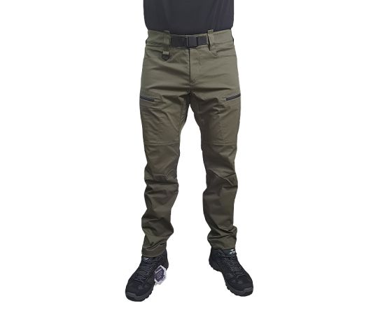 Літні тактичні штани чоловічі олива Alpha Summer Flex, Розмір брюк: 48-50/182, зображення 2