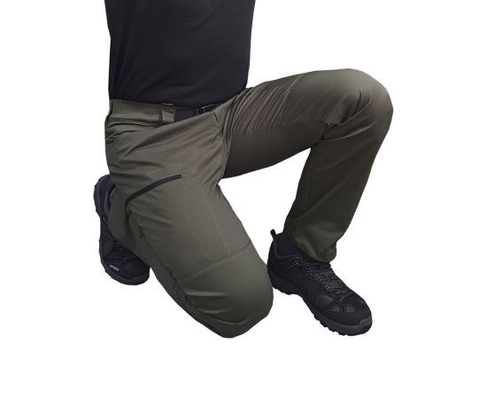 Літні тактичні штани чоловічі олива Alpha Summer Flex, Розмір брюк: 56-58/188, зображення 7