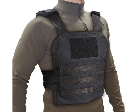 Жилет тактичний (плитоноска) Molle Black