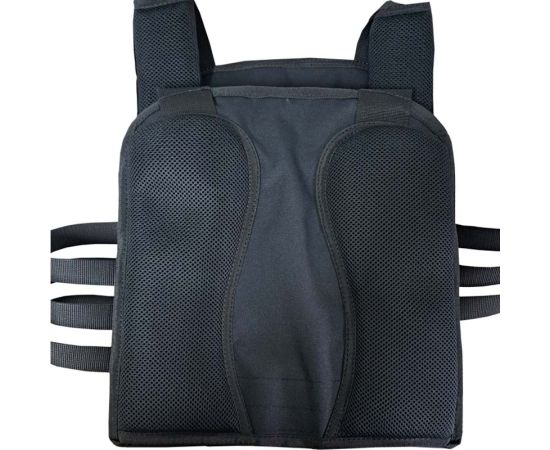 Жилет тактичний (плитоноска) Molle Black, зображення 10