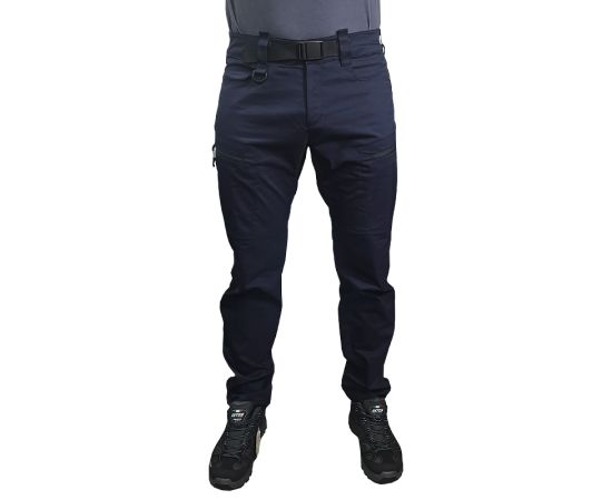 Літні тактичні штани чоловічі сині Alpha Summer Flex, Розмір брюк: 56-58/188, зображення 2