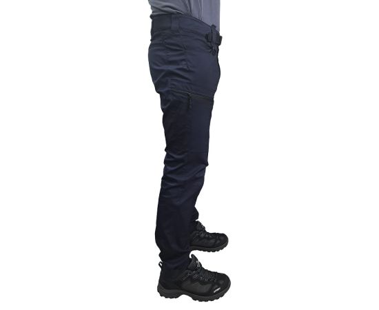 Літні тактичні штани чоловічі сині Alpha Summer Flex, Розмір брюк: 60-62/188, зображення 3