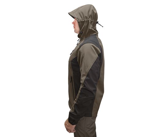 Куртка Soft Shell Predator Olive/Black, Розмір: 56-58 (XL), зображення 8 Куртка Soft Shell Predator Olive/Black, Розмір: 56-58 (XL), зображення 8