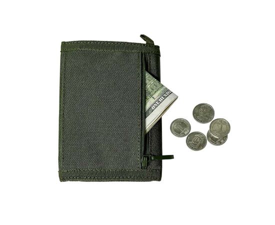 Портмоне большое Wallet light olive, фото 5