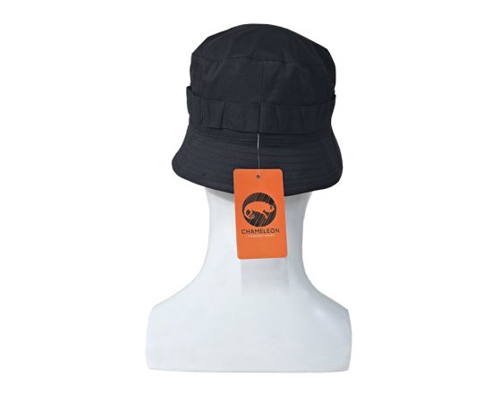 Панама тактическая с эластаном Alpha Summer Flex Black, Размер: S, фото 4 Панама тактическая с эластаном Alpha Summer Flex Black, Размер: S, фото 4