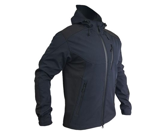 Куртка Soft Shell Predator Navy/Black, Розмір: 48-50 (M), зображення 13 Куртка Soft Shell Predator Navy/Black, Розмір: 48-50 (M), зображення 13