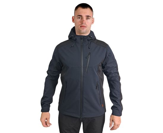 Куртка Soft Shell Predator Navy/Black, Розмір: 56-58 (XL), зображення 7