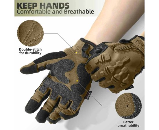 Рукавиці Zag-6 Sand, Розмір: XL, зображення 4