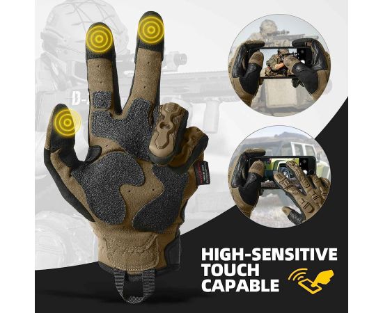 Рукавиці Zag-6 Sand, Розмір: L, зображення 4