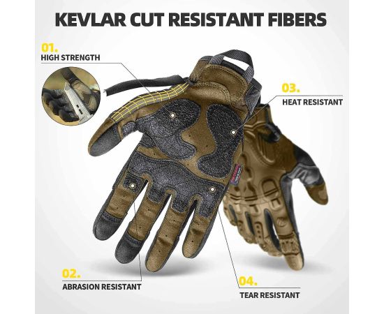 Рукавиці Zag-6 Sand, Розмір: XL, зображення 5