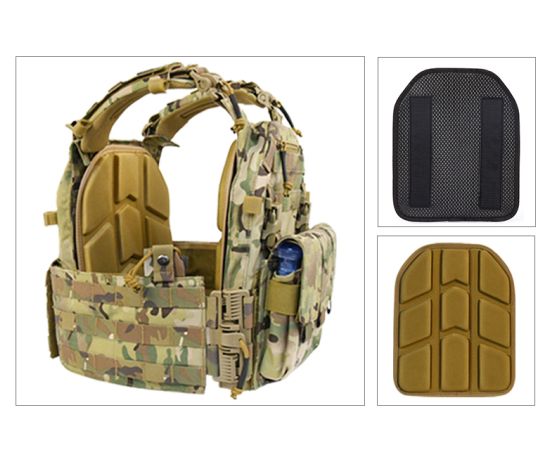 Жилет тактичний плитоноска Multicam з потрійним підсумком, зображення 12