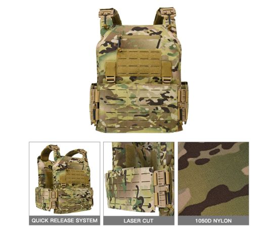 Жилет тактический плитоноска 34L Multicam, фото 6