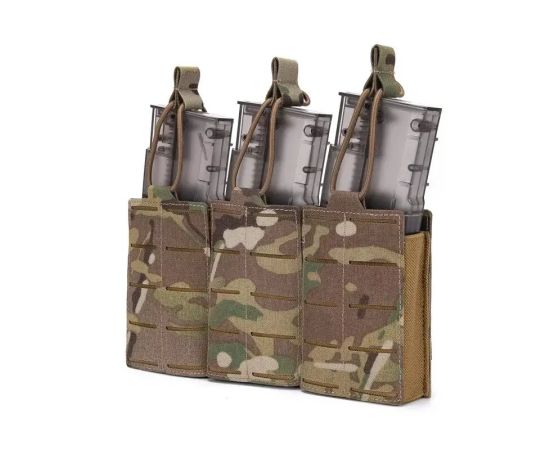 Подсумок для 3 магазинов Multicam калибром 5,56 мм, фото 4