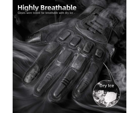 Рукавиці тактичні Zag-2 Black, Розмір: XL, зображення 5