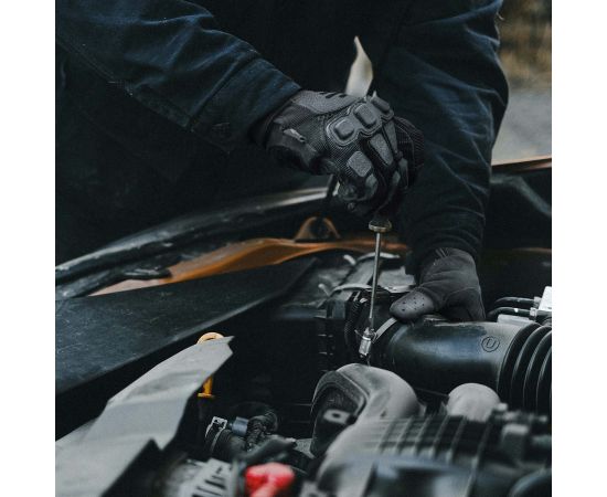 Рукавиці тактичні Zag-2 Black, Розмір: S, зображення 8