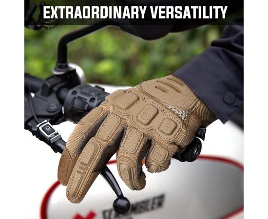 Рукавиці тактичні Zag-2 Sand, Розмір: XL, зображення 5