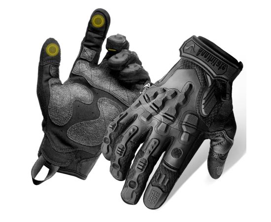 Перчатки тактические Zag-6 Black, Размер: S