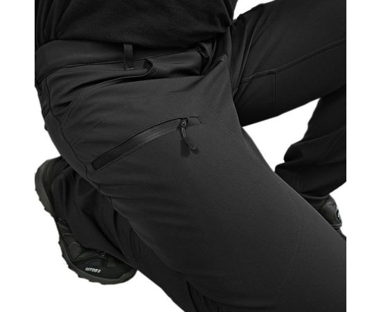 Чоловічі штани чорні Soft Shell Spartan Black, Розмір брюк: 48-50/182, зображення 9