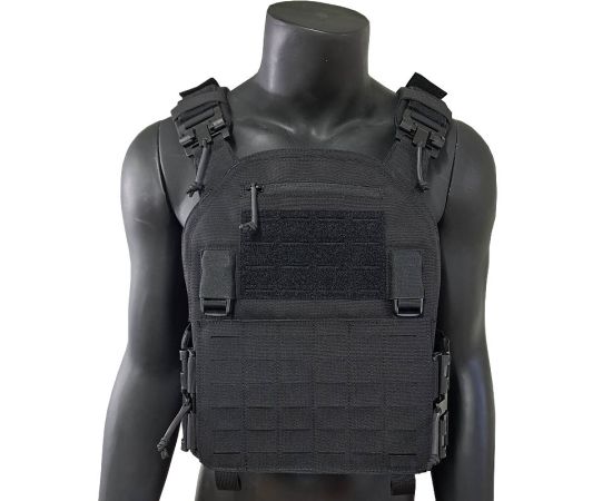 Жилет тактический плитоноска Black, фото 8