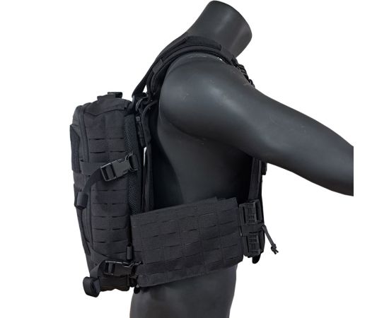 Жилет тактический плитоноска Black, фото 10