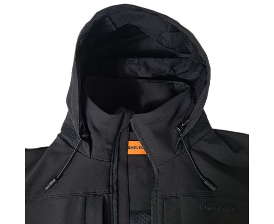 Чоловіча куртка-вітровка з капюшоном Breeze Gen 2 Black, Розмір: 44-46 (S), зображення 9