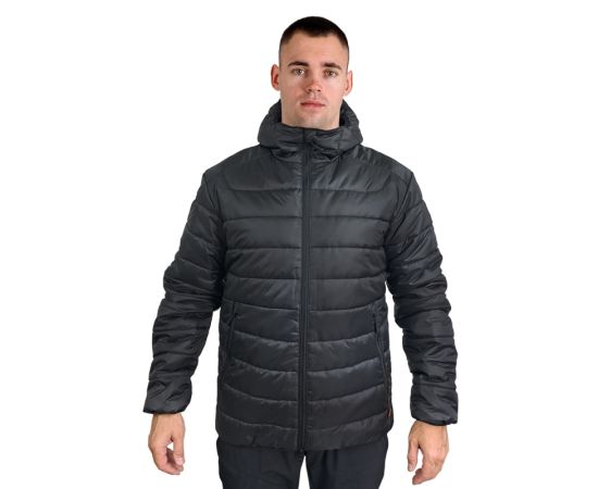 Стеганая куртка мужская с капюшоном Maximus Black черная, Размер: 56-58 (XL), фото 3 Стеганая куртка мужская с капюшоном Maximus Black черная, Размер: 56-58 (XL), фото 3