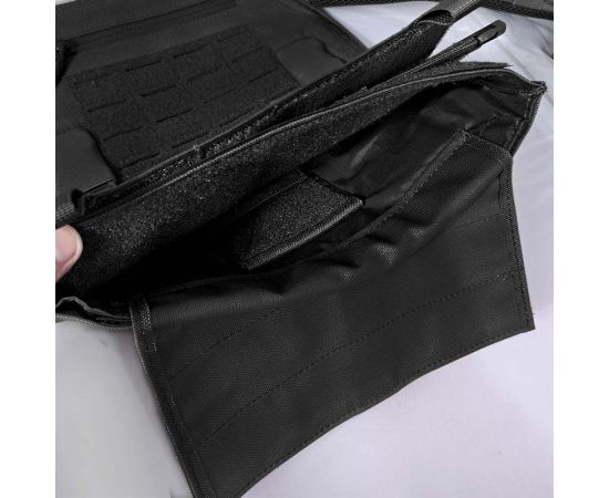 Жилет тактический плитоноска Black, фото 15