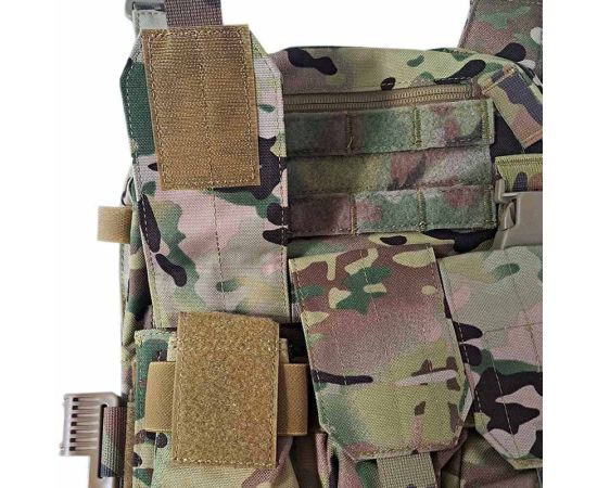 Жилет тактичний плитоноска Multicam з потрійним підсумком, зображення 19