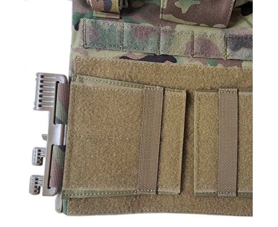 Жилет тактичний плитоноска Multicam з потрійним підсумком, зображення 20