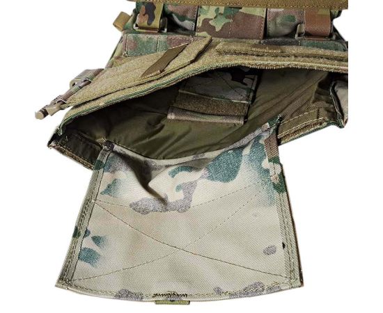 Жилет тактичний плитоноска Multicam з потрійним підсумком, зображення 22