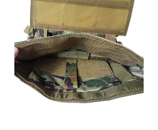 Жилет тактичний плитоноска Multicam з потрійним підсумком, зображення 23
