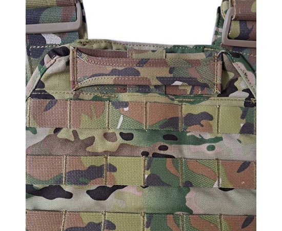 Жилет тактичний плитоноска Multicam з потрійним підсумком, зображення 26