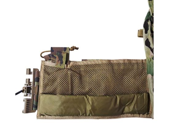 Жилет тактичний плитоноска Multicam з потрійним підсумком, зображення 33