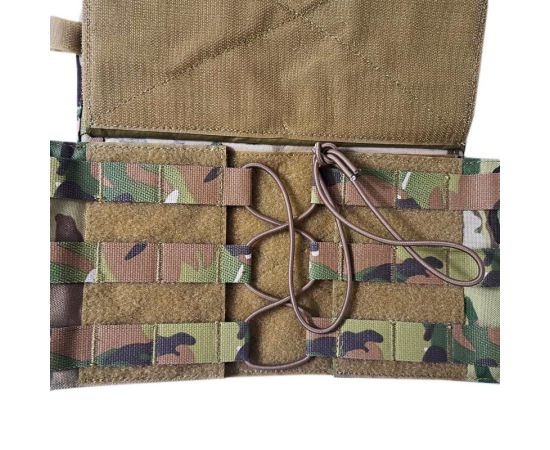 Жилет тактичний плитоноска Multicam з потрійним підсумком, зображення 21