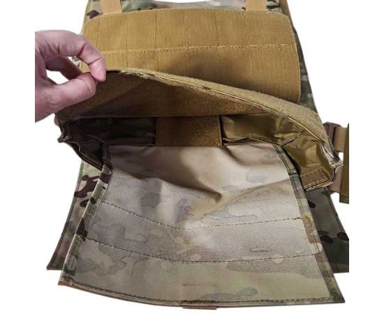Жилет тактический плитоноска 34L Multicam, фото 21