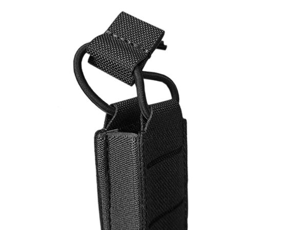 Подсумок открытого типа для 1 магазина Black калибром 9 мм, фото 6