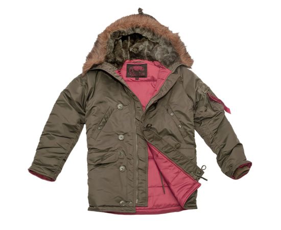 Куртка Аляска зимняя Slim Fit N-3B Tundra, Розмір: 56-58 (XL), зображення 15 Куртка Аляска зимняя Slim Fit N-3B Tundra, Розмір: 56-58 (XL), зображення 15