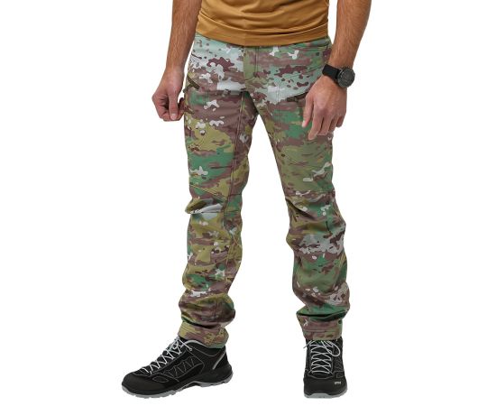 Брюки Soft Shell Spartan Util Cam, Размер брюк / рост: 52-54/200