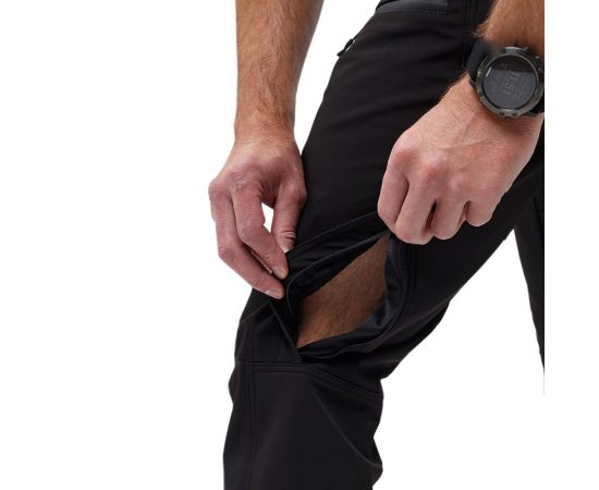 Мужские брюки черные Soft Shell Spartan Black, Размер брюк / рост: 48-50/176, фото 8