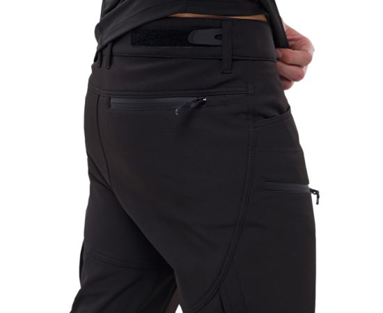 Мужские брюки черные Soft Shell Spartan Black, Размер брюк / рост: 48-50/188, фото 12