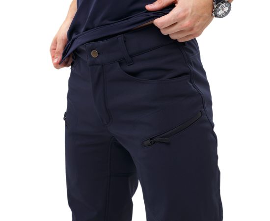 Штани чоловічі Soft Shell Spartan Navy, Розмір брюк: 56-58/194, зображення 9