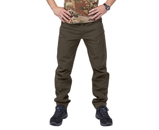 Тактические брюки софтшелл мужские олива Soft Shell Spartan Olive, Размер брюк / рост: 52-54/188, фото 2 Тактические брюки софтшелл мужские олива Soft Shell Spartan Olive, Размер брюк / рост: 52-54/188, фото 2
