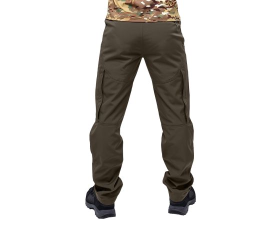 Тактические брюки софтшелл мужские олива Soft Shell Spartan Olive, Размер брюк / рост: 48-50/182, фото 3