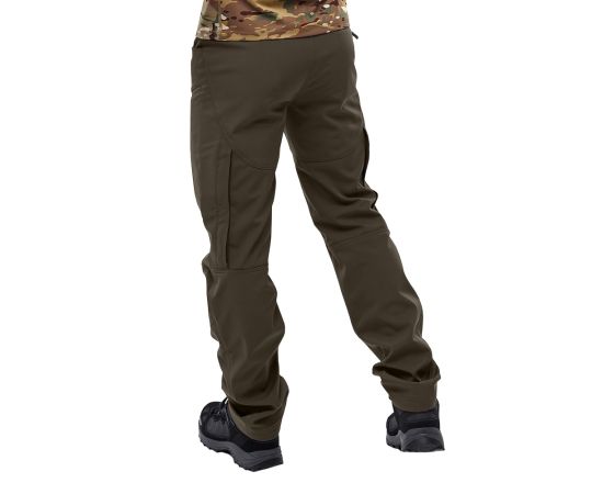 Тактические брюки софтшелл мужские олива Soft Shell Spartan Olive, Размер брюк / рост: 56-58/188, фото 4 Тактические брюки софтшелл мужские олива Soft Shell Spartan Olive, Размер брюк / рост: 56-58/188, фото 4