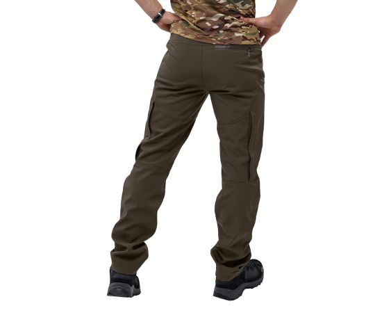 Тактические брюки софтшелл мужские олива Soft Shell Spartan Olive, Размер брюк / рост: 52-54/176, фото 5 Тактические брюки софтшелл мужские олива Soft Shell Spartan Olive, Размер брюк / рост: 52-54/176, фото 5